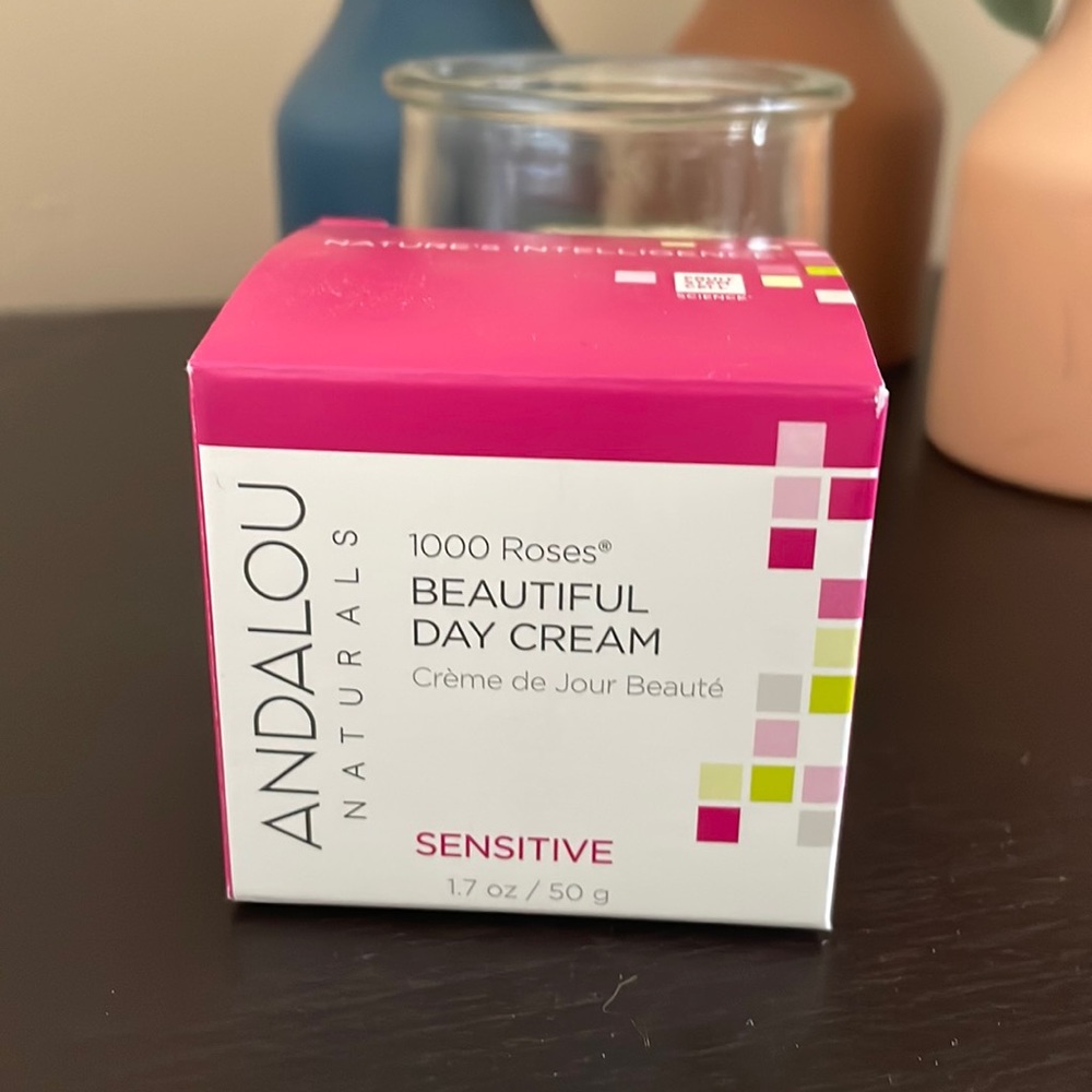 💸Andalou Naturals 1000 Roses Beautiful Day Cream